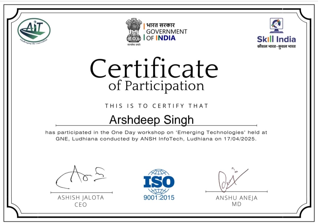 Full Stack Web Development Certificate